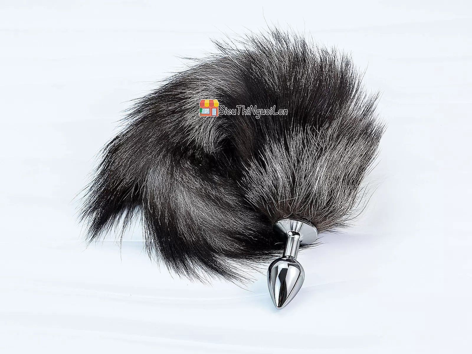 Đồ chơi kích thích hậu môn đuôi sói inox loại đẹp