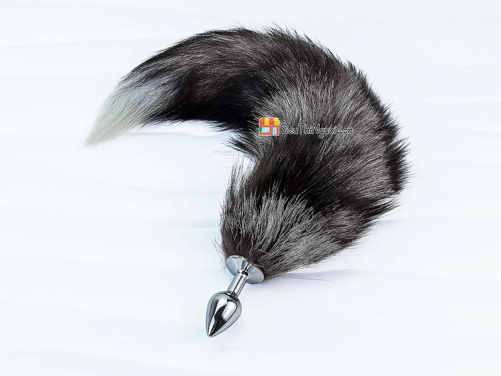 Đồ chơi kích thích hậu môn đuôi sói inox loại đẹp