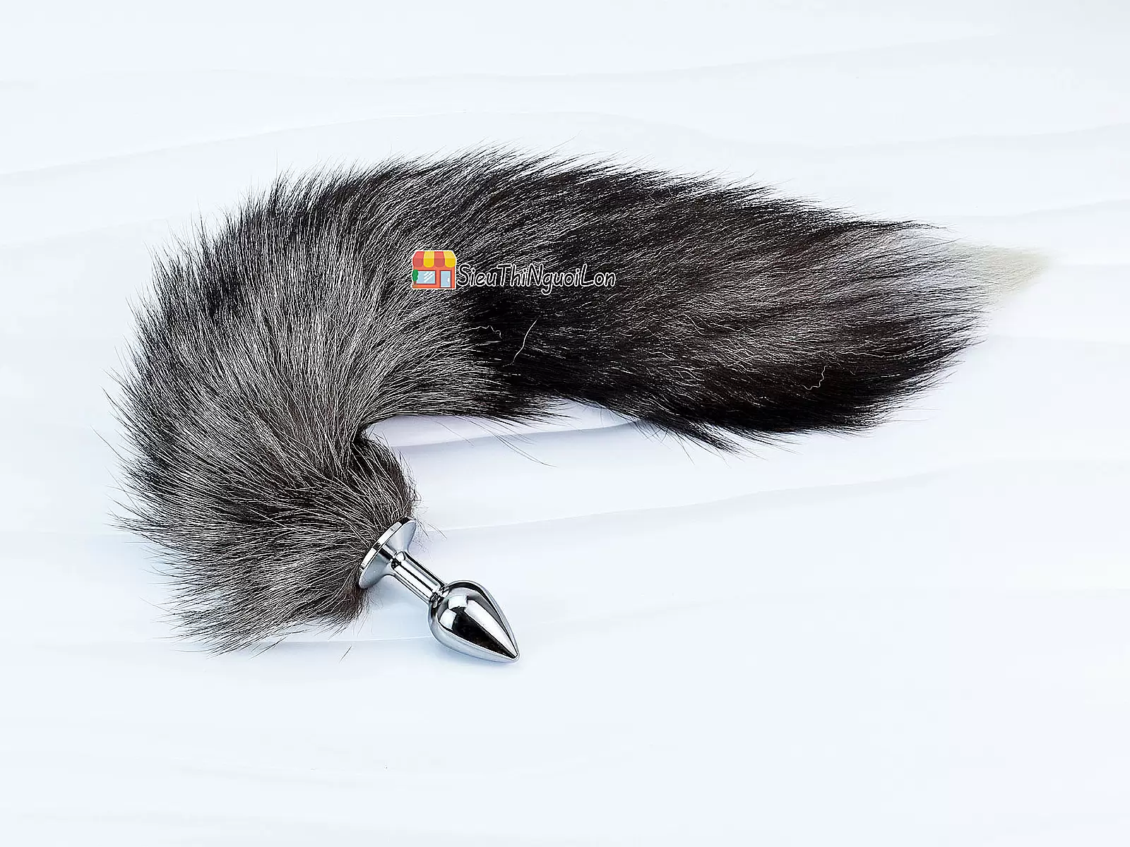 Đồ chơi kích thích hậu môn đuôi sói inox loại đẹp