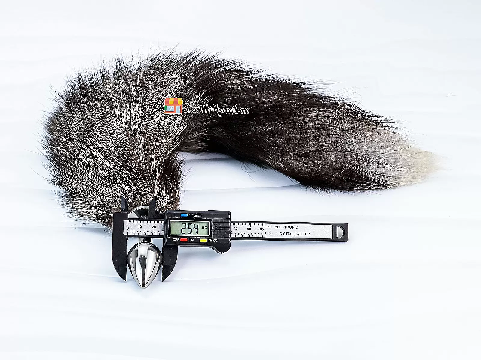 Đồ chơi kích thích hậu môn đuôi sói inox loại đẹp