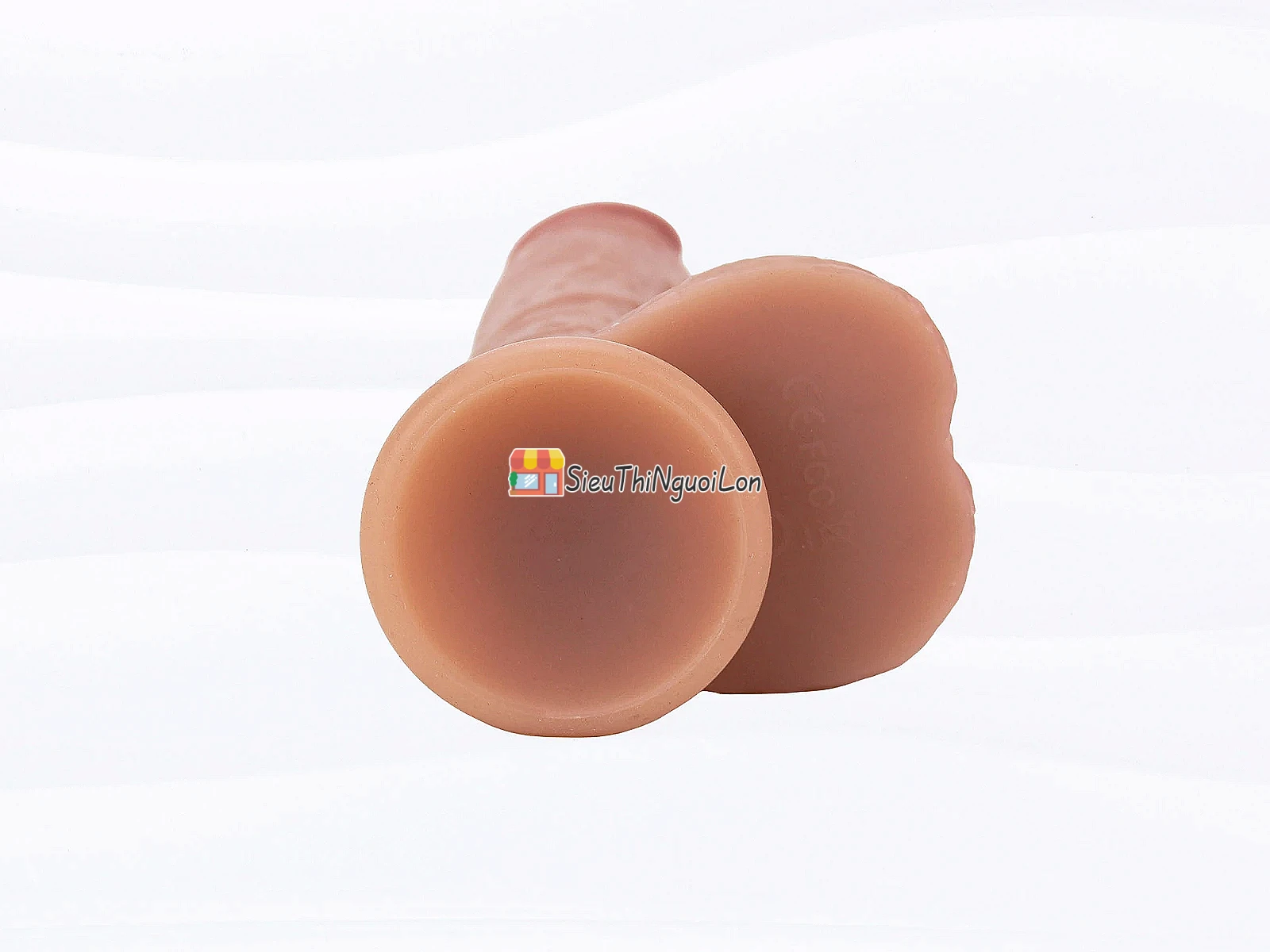 Dương vật giả có đế size to gân guốc siêu mềm tăng cường khoái cảm