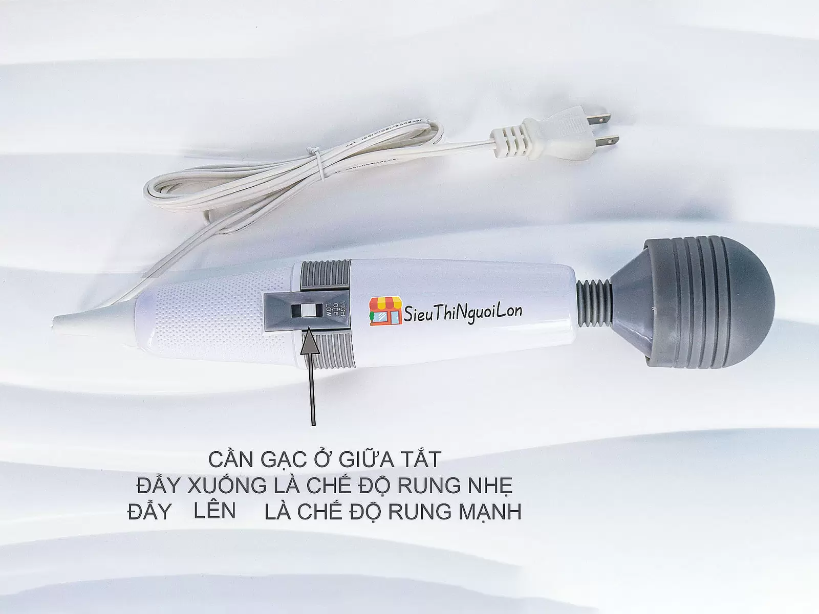 Máy massage Handy rung cực mạnh cắm điện trực tiếp