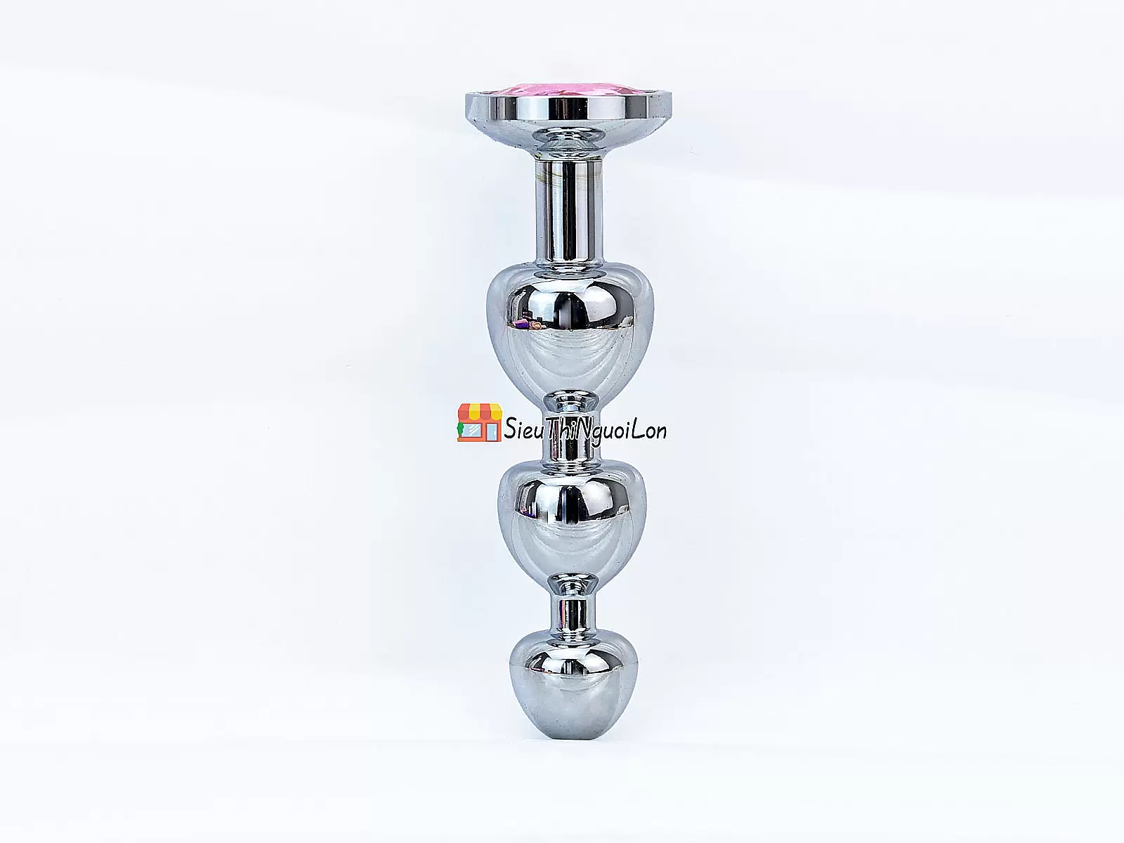 Dụng cụ kích thích hậu môn 3 khấc inox