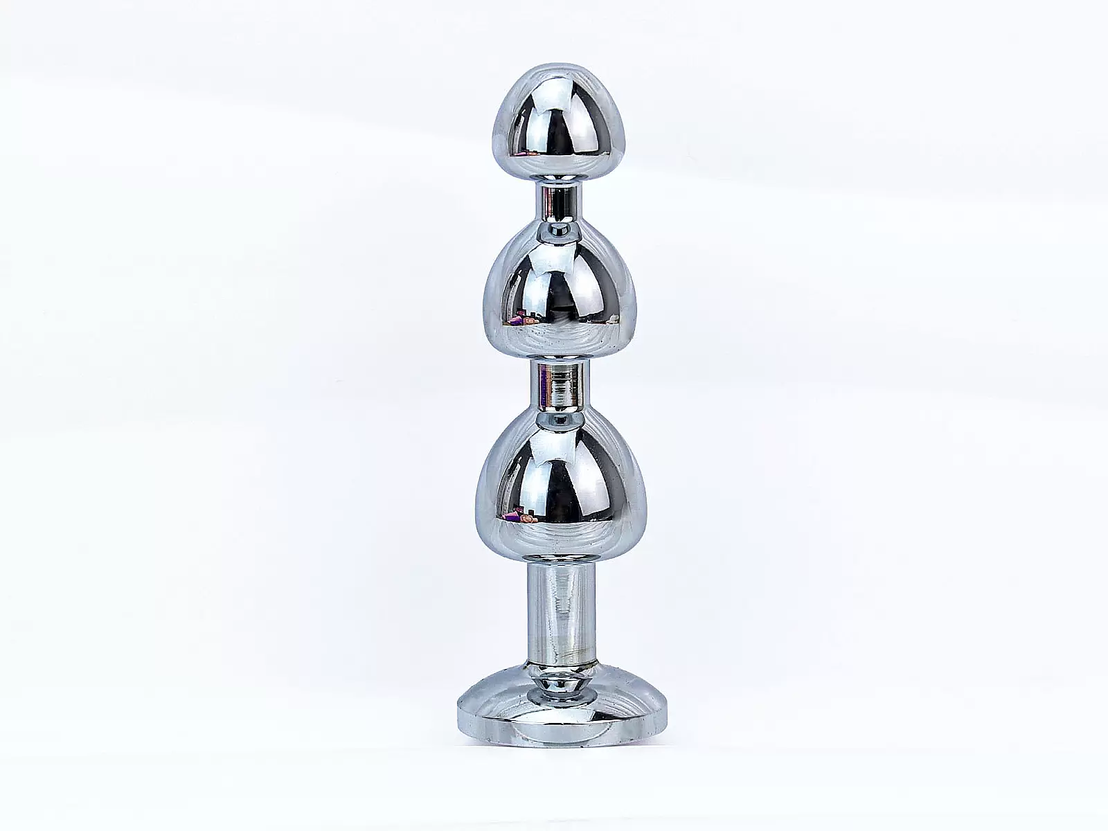 Dụng cụ kích thích hậu môn 3 khấc inox