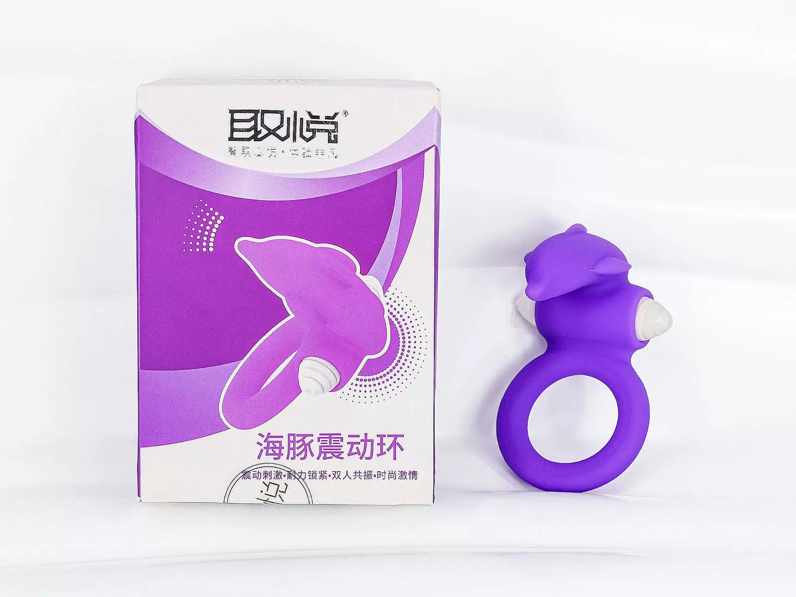 Vòng đeo dương vật Dolphin rung kích thích mạnh mẽ