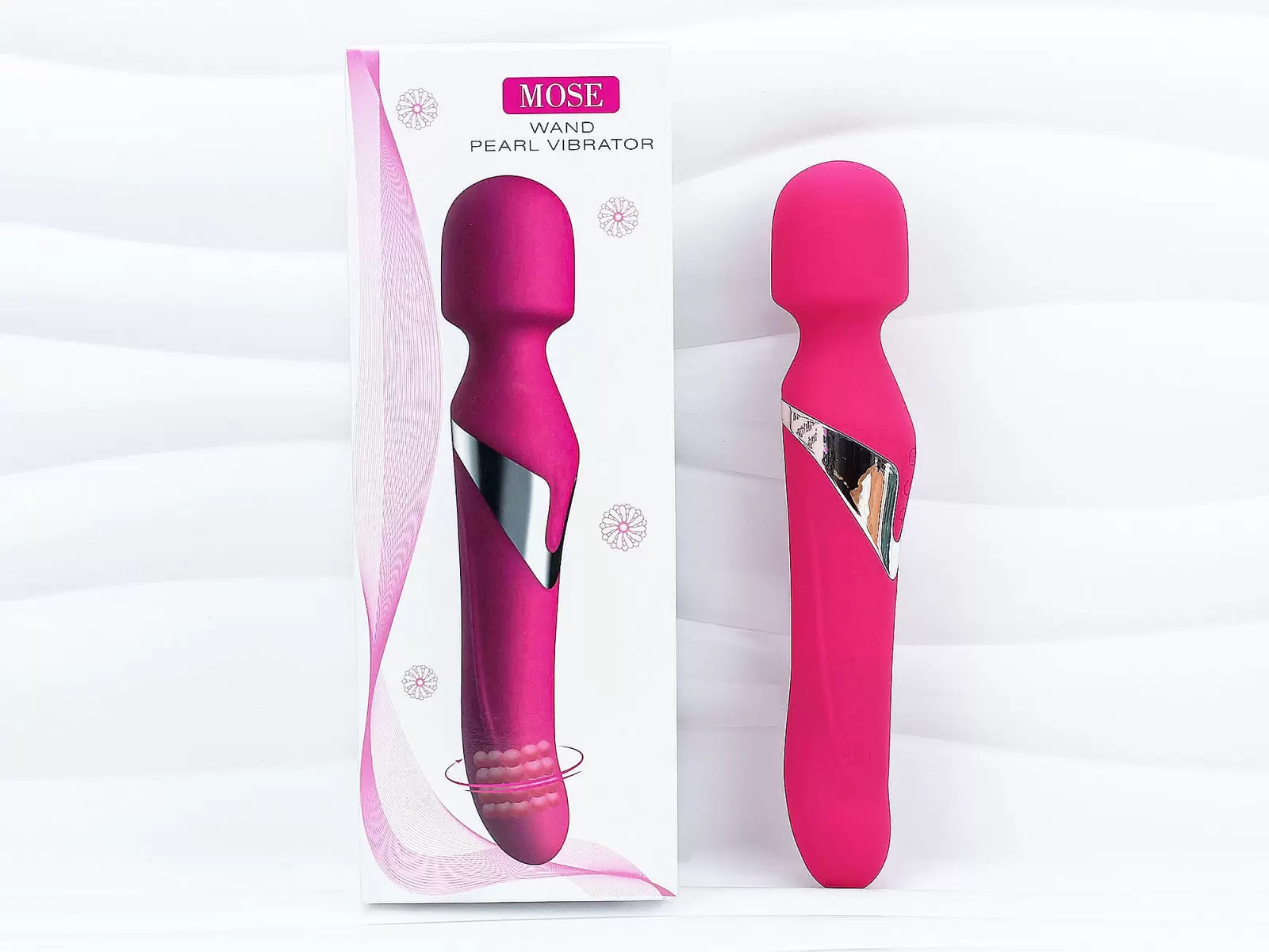 Máy massage điểm G 2 đầu xoay bi Mose pin sạc