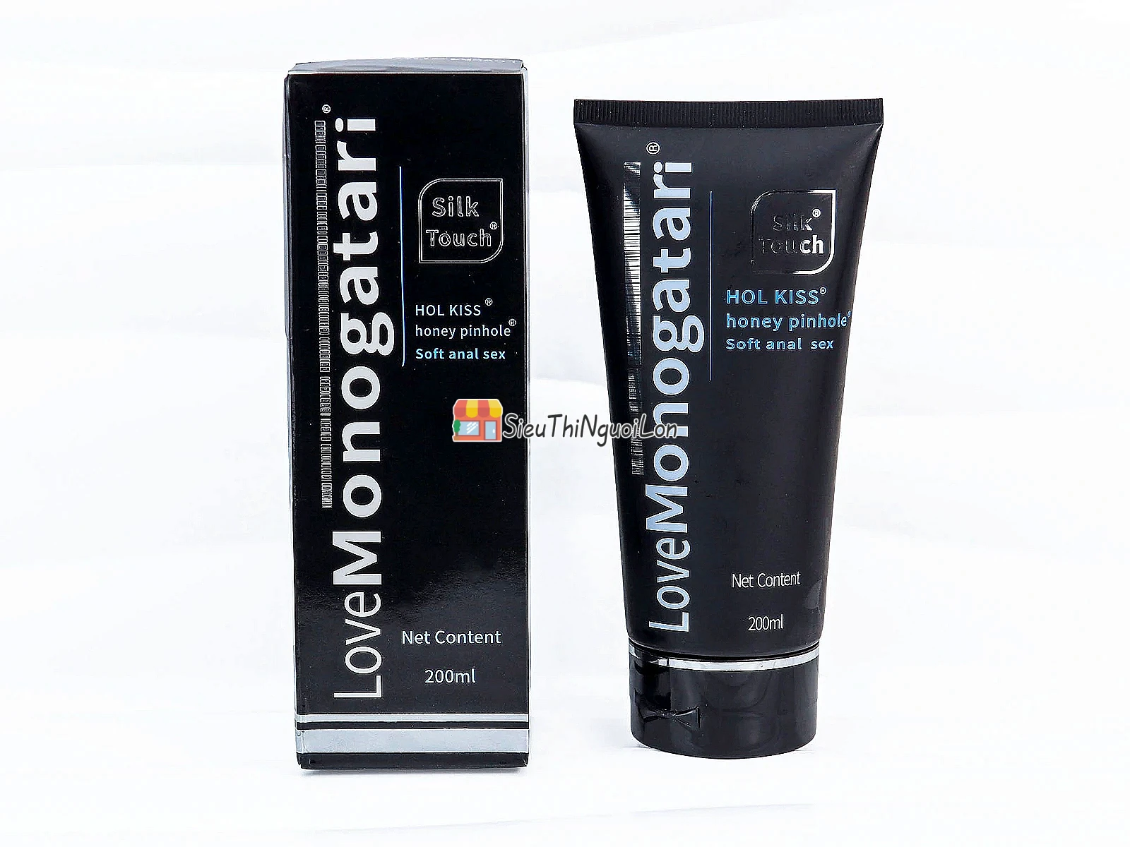 Gel bôi trơn âm đạo, hậu môn Love Monogatari Silk Touch 200ml