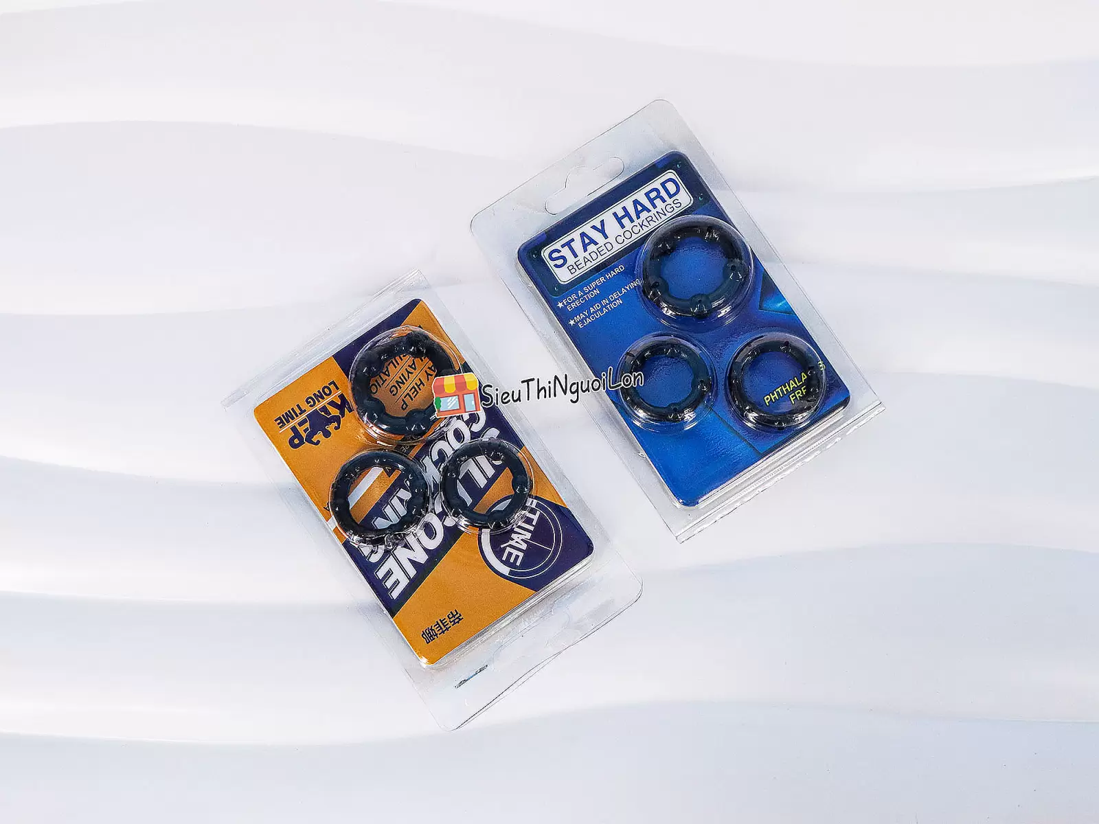 Bộ 3 vòng đeo Stay Hard đen