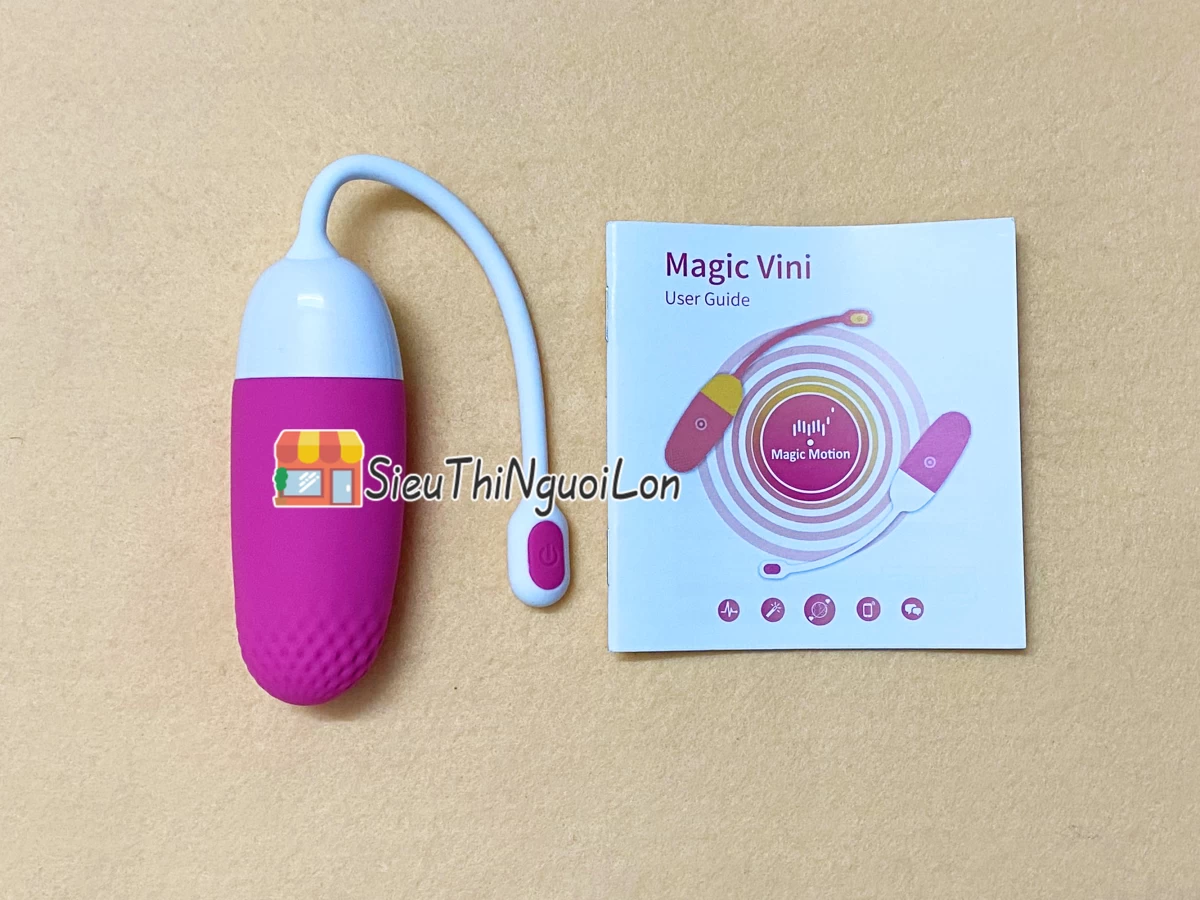 Trứng rung tình yêu Magic Vini 7 chế độ điều khiển qua App