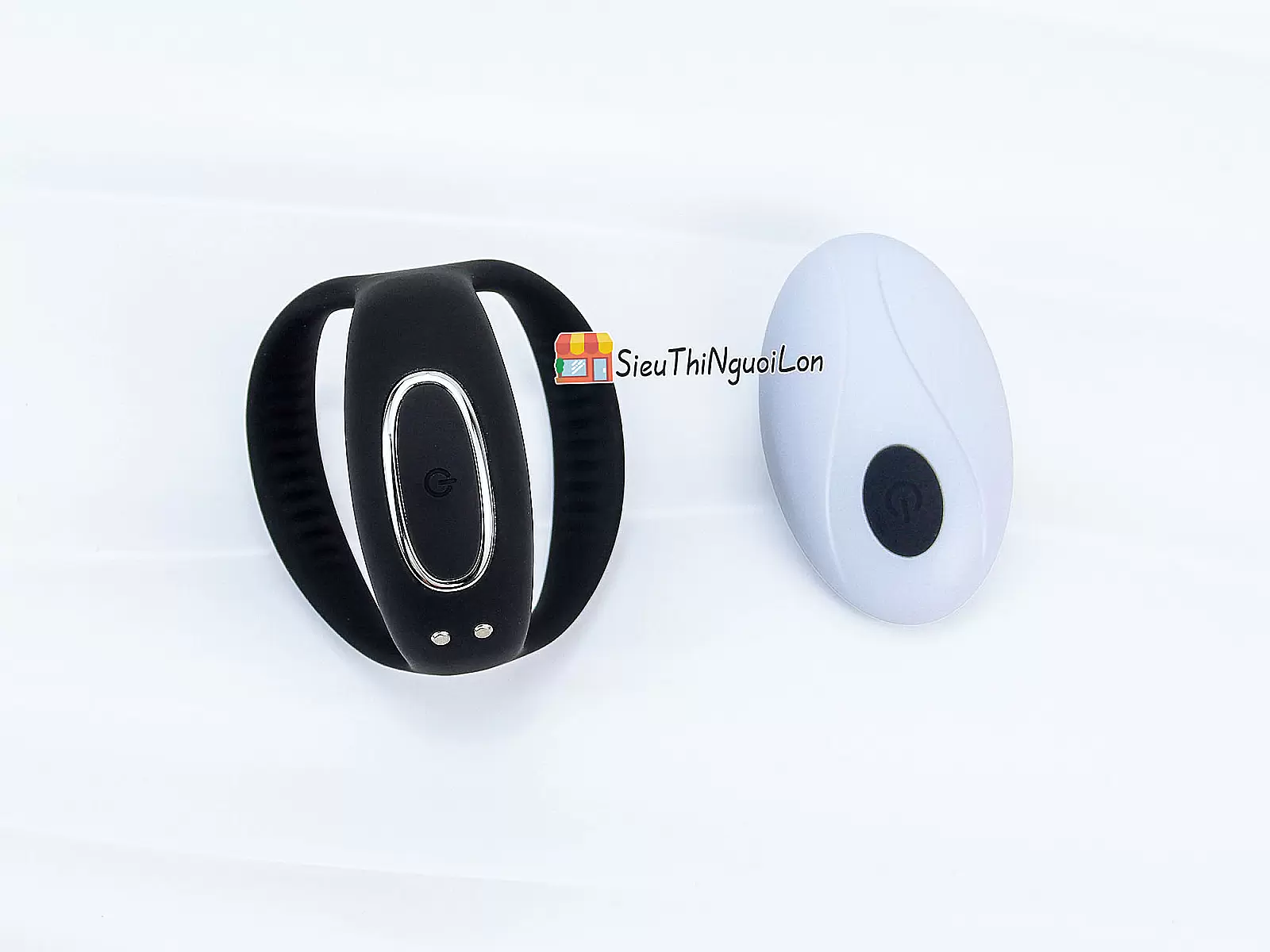 Vòng đeo dương vật Liluya Lock Fine Ring kèm điều khiển từ xa