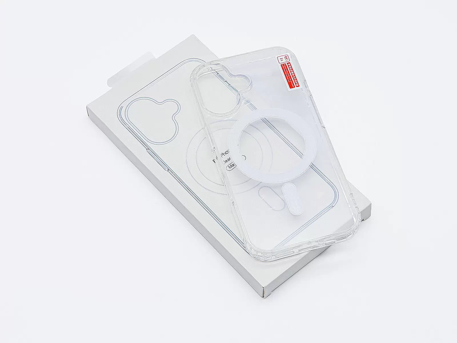 Ốp lưng Clear Case Magnetic trong suốt dành cho iPhone 16