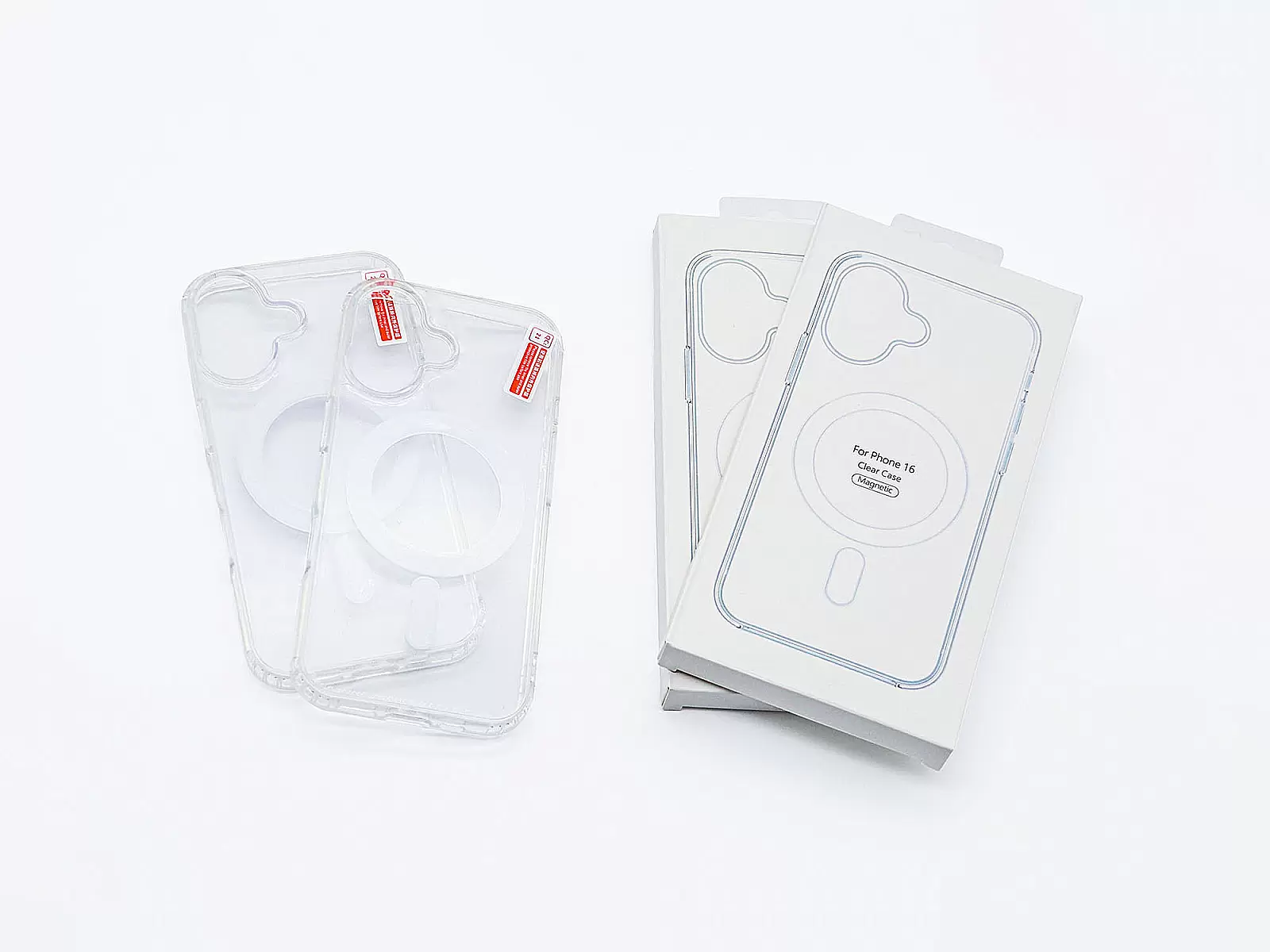Ốp lưng Clear Case Magnetic trong suốt dành cho iPhone 16