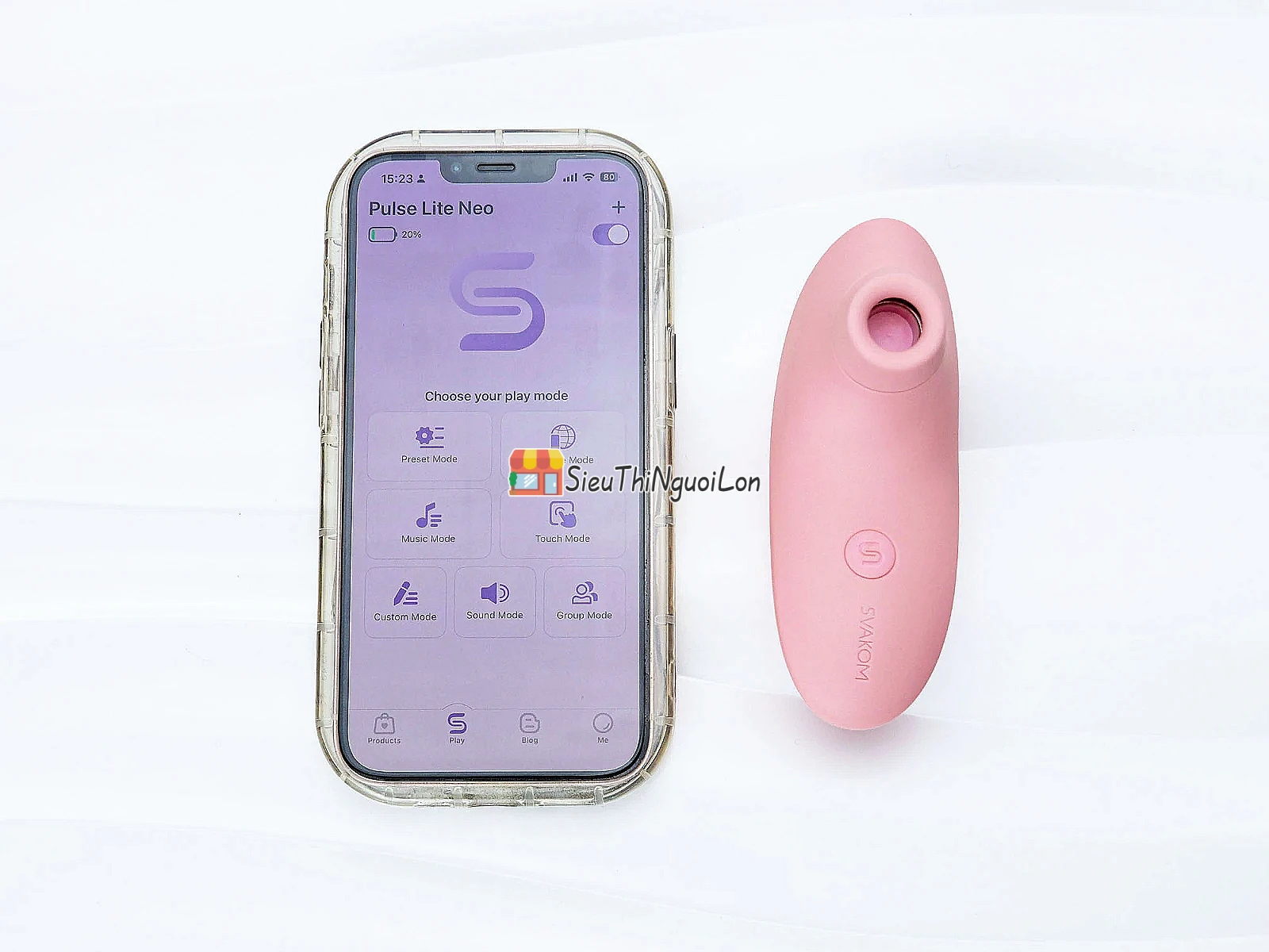 Máy bú hút Svakom Pulse Lite Neo điều khiển qua App