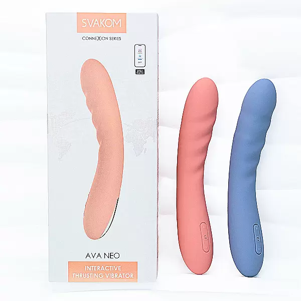 Máy massage Svakom Ava Neo kết nối qua App rung thụt đa chế độ