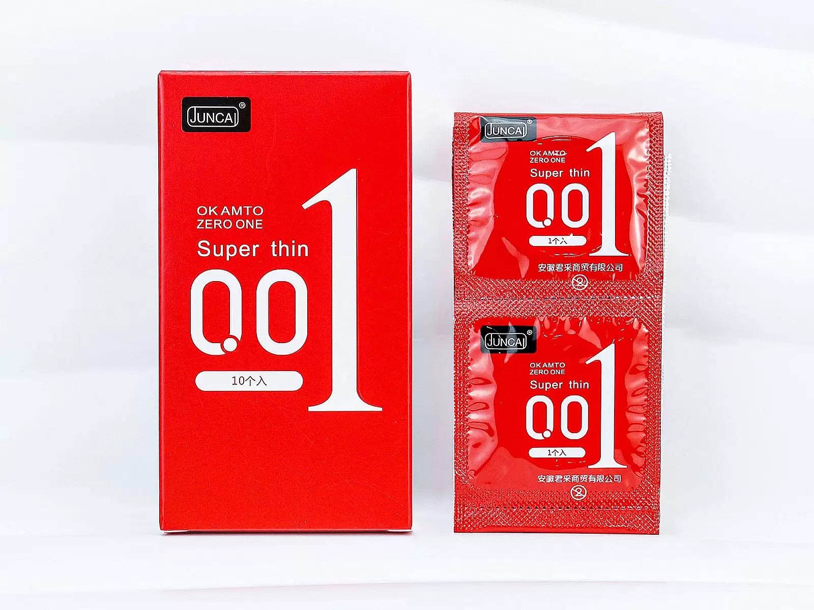 Bao cao su Juncai OK Amto Zero One Super Thin 10 bao