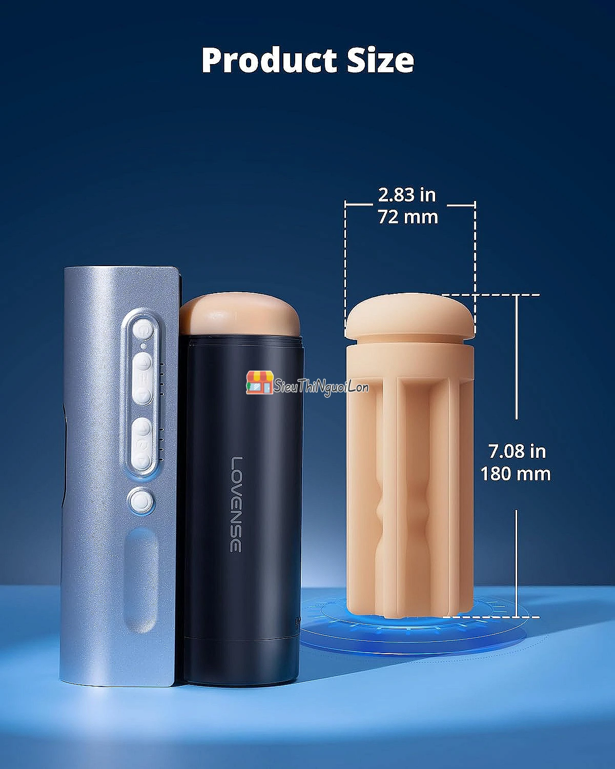 Máy thủ dâm nam tự động Lovense Solace Pro điều khiển qua App, thụt tự động