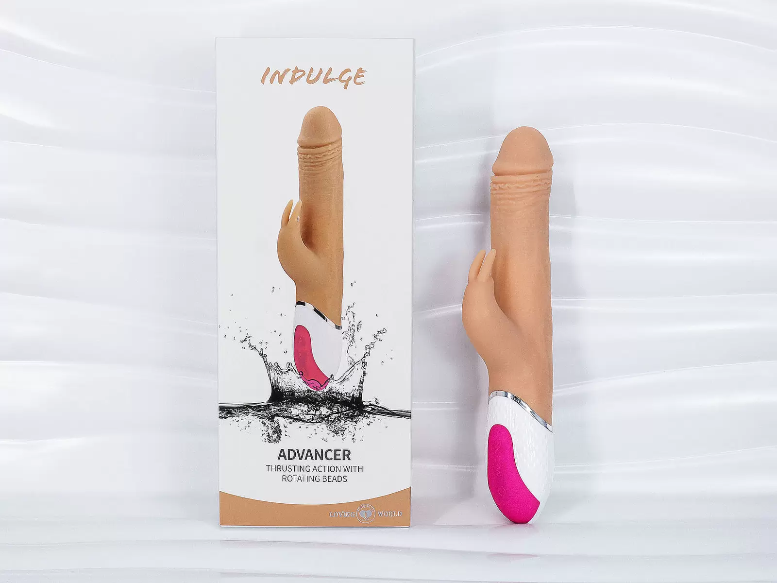 Dương vật giả đa năng Indulge Advancer rung thụt ngoáy
