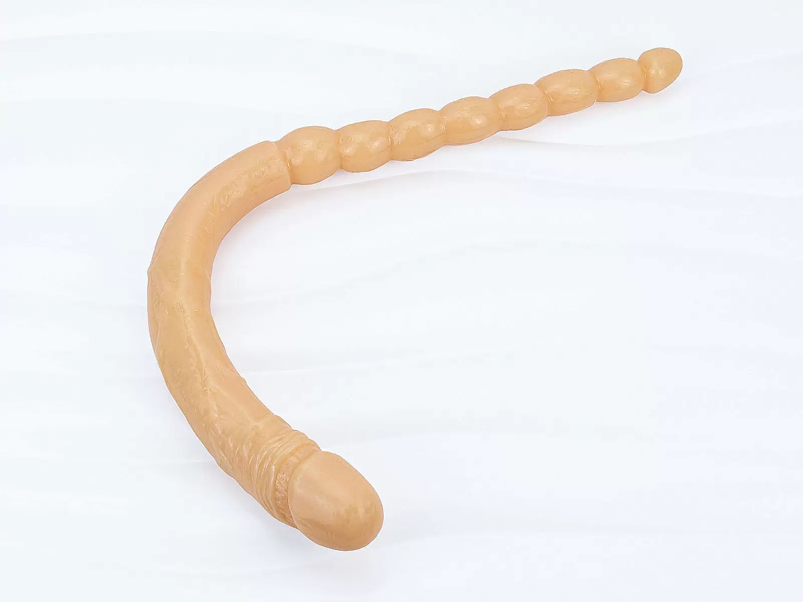 Dương vật giả silicon 2 đầu thủ dâm âm đạo và hậu môn