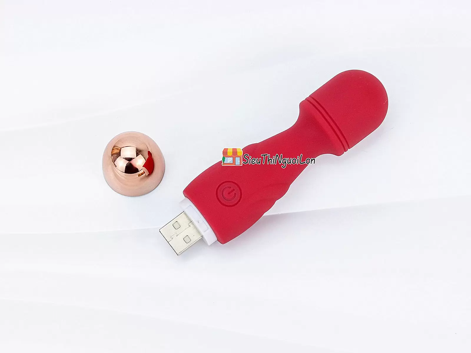 Máy massage điểm G mini kèm 4 đầu thay – nhỏ gọn, đa năng, sạc tiện lợi