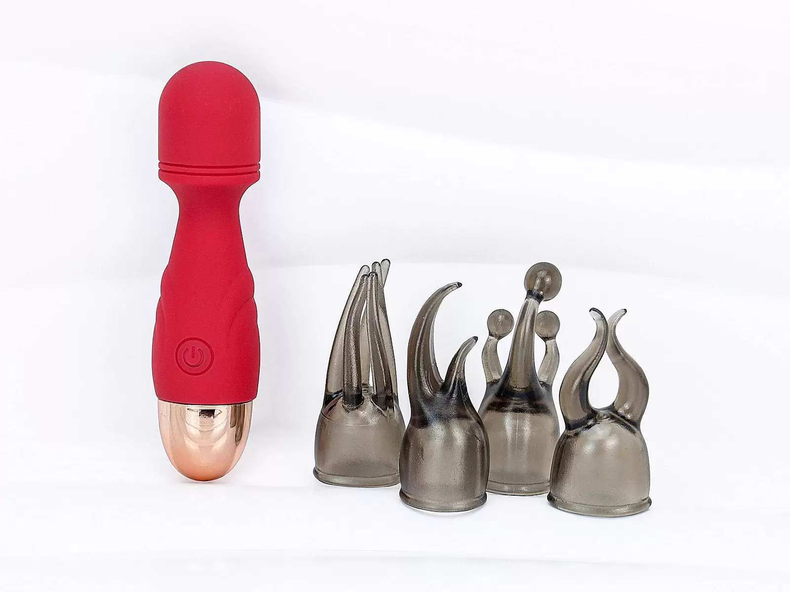 Máy massage điểm G mini kèm 4 đầu thay – nhỏ gọn, đa năng, sạc tiện lợi