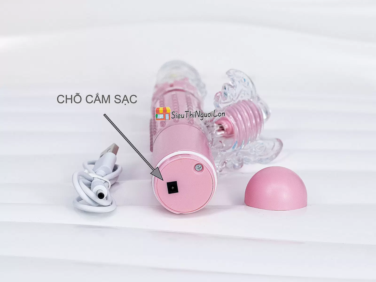 Dương vật giả rung xoay đa năng LOTUS