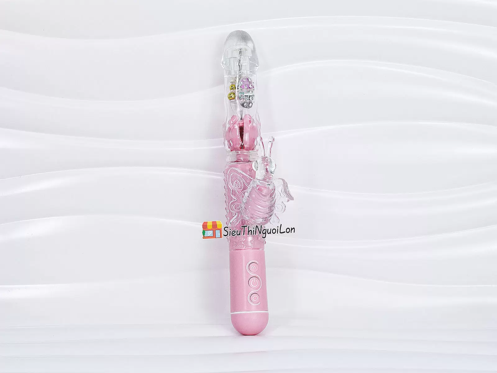 Dương vật giả rung xoay đa năng LOTUS