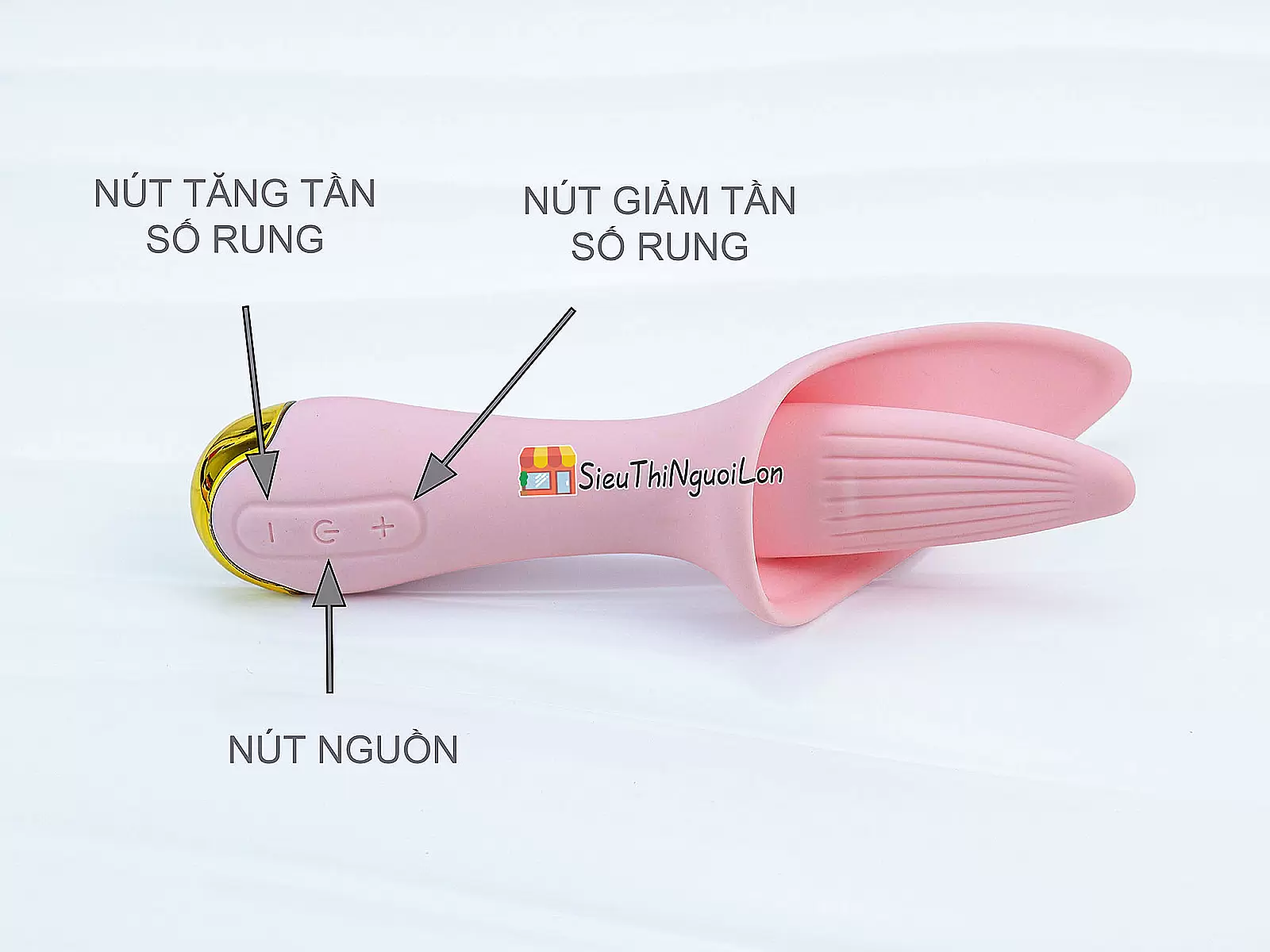 Lưỡi liếm massage Flower Tongue rung nhiều chế độ