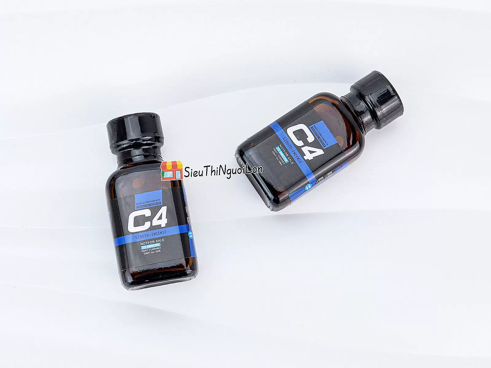 Chai hít C4 Liquid Incensen 30ml kích thích tăng hưng phấn