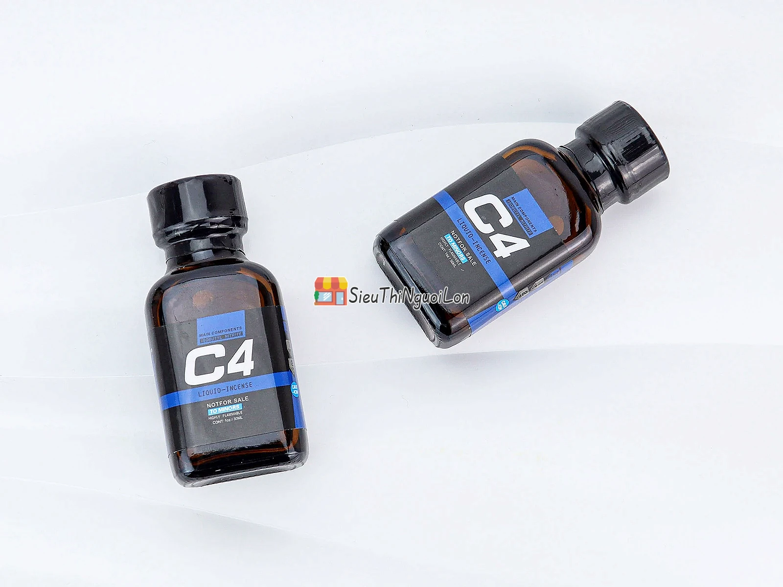 Chai hít C4 Liquid Incensen 30ml kích thích tăng hưng phấn