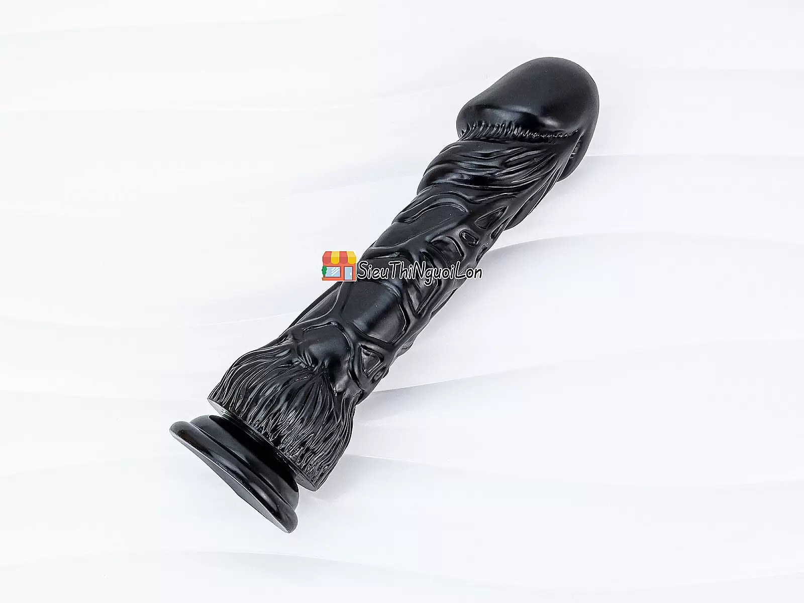 Dương vật giả có đế size cực khủng màu đen