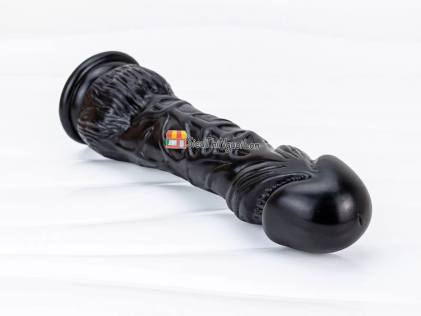 Dương vật giả có đế size cực khủng màu đen