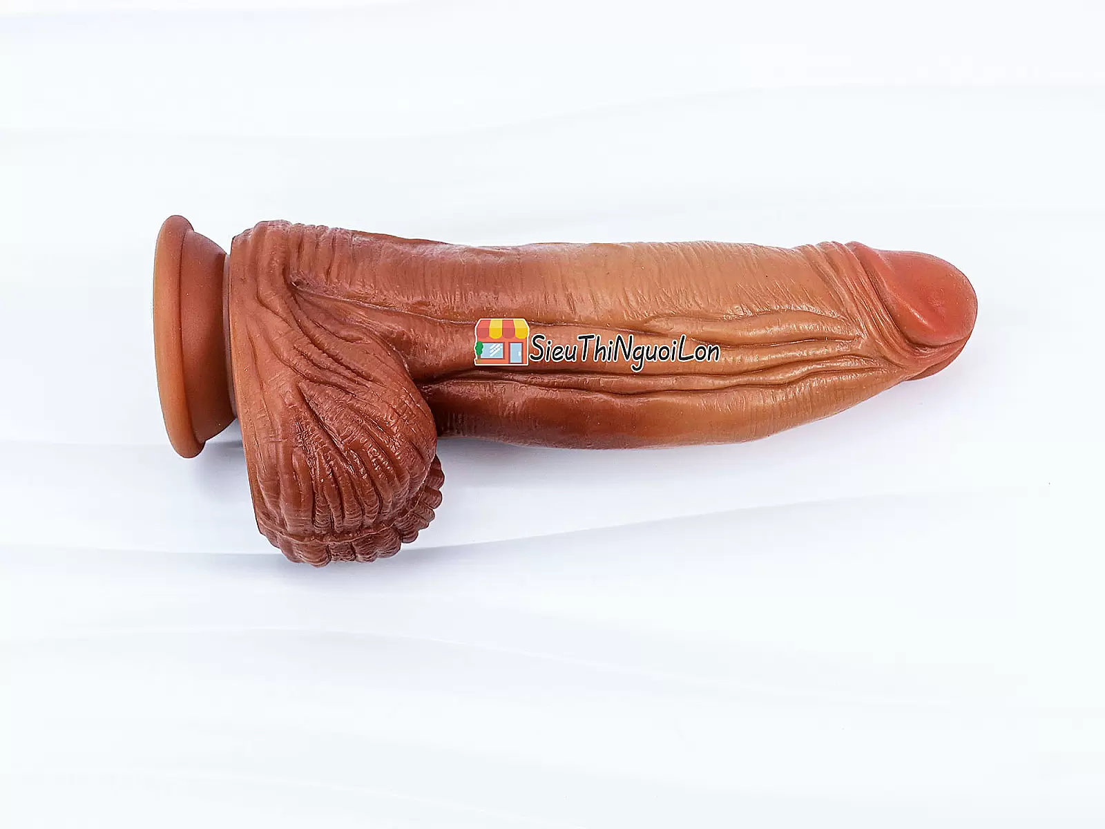 Dương vật giả có đế gân guốc 10 inch siêu khủng
