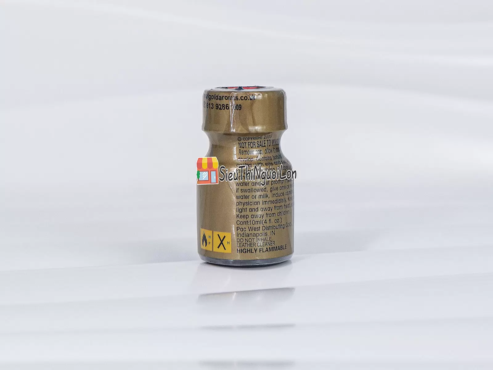 Chai hít Real Gold 10ml tăng cảm giác hưng phấn