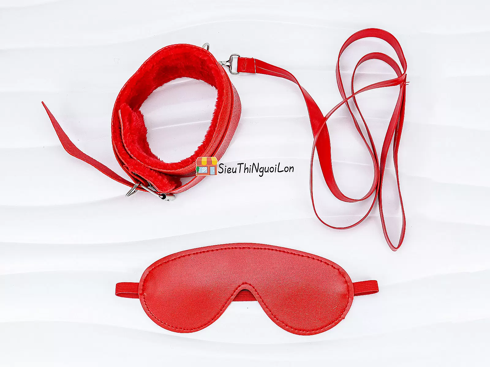 Bộ đồ chơi bạo dâm 10 món màu đỏ quyến rũ kích thích màn dạo đầu