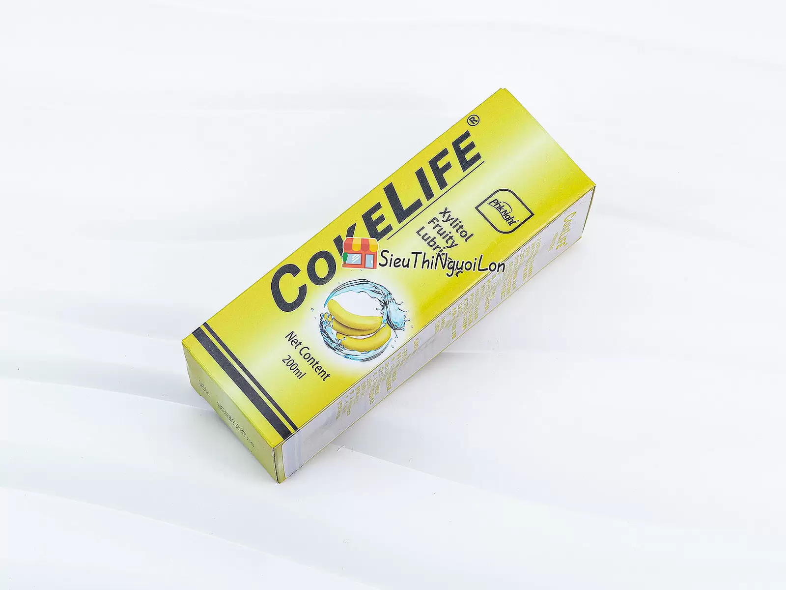 Gel bôi trơn hương chuối COKELIFE Xylitol Fruity Lubricant 200ml