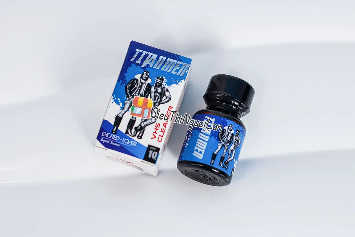 Chai hít Popper Titanmen 10ml tăng cảm giác phấn khích