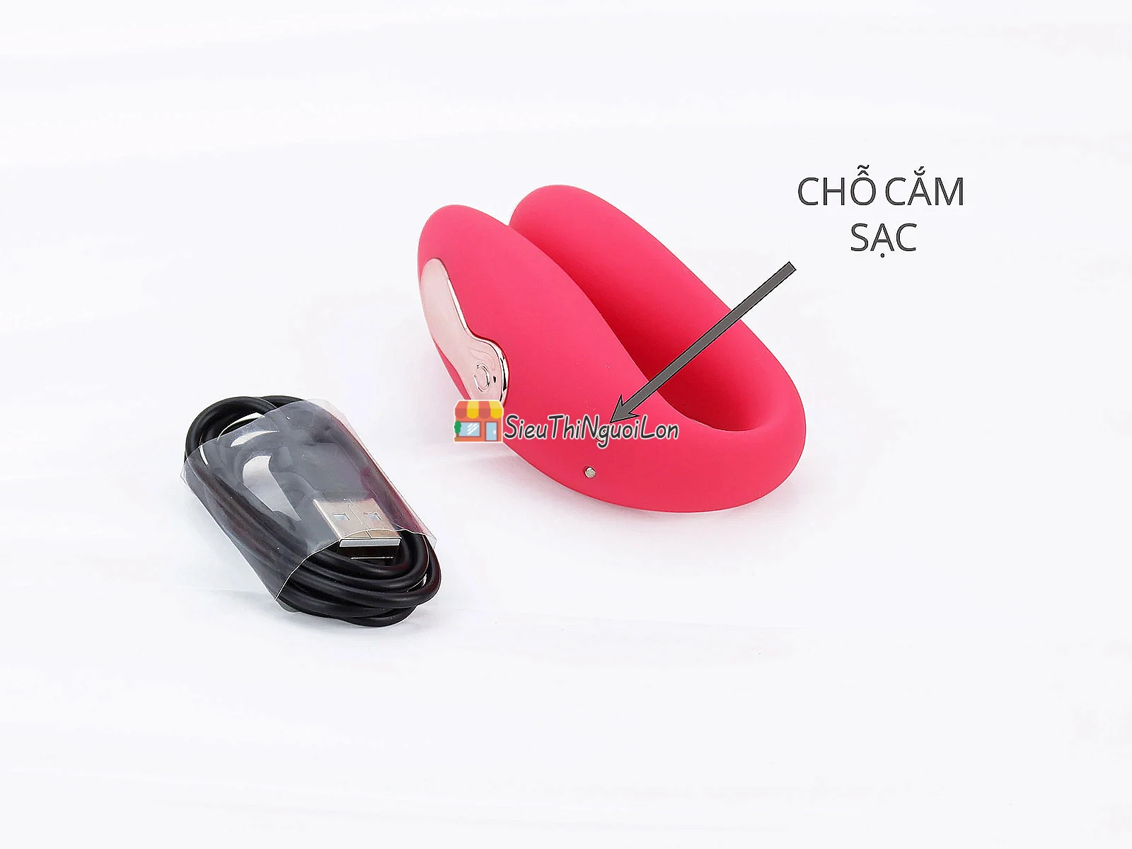 Trứng rung tình yêu 2 đầu rung kèm điều khiển từ xa