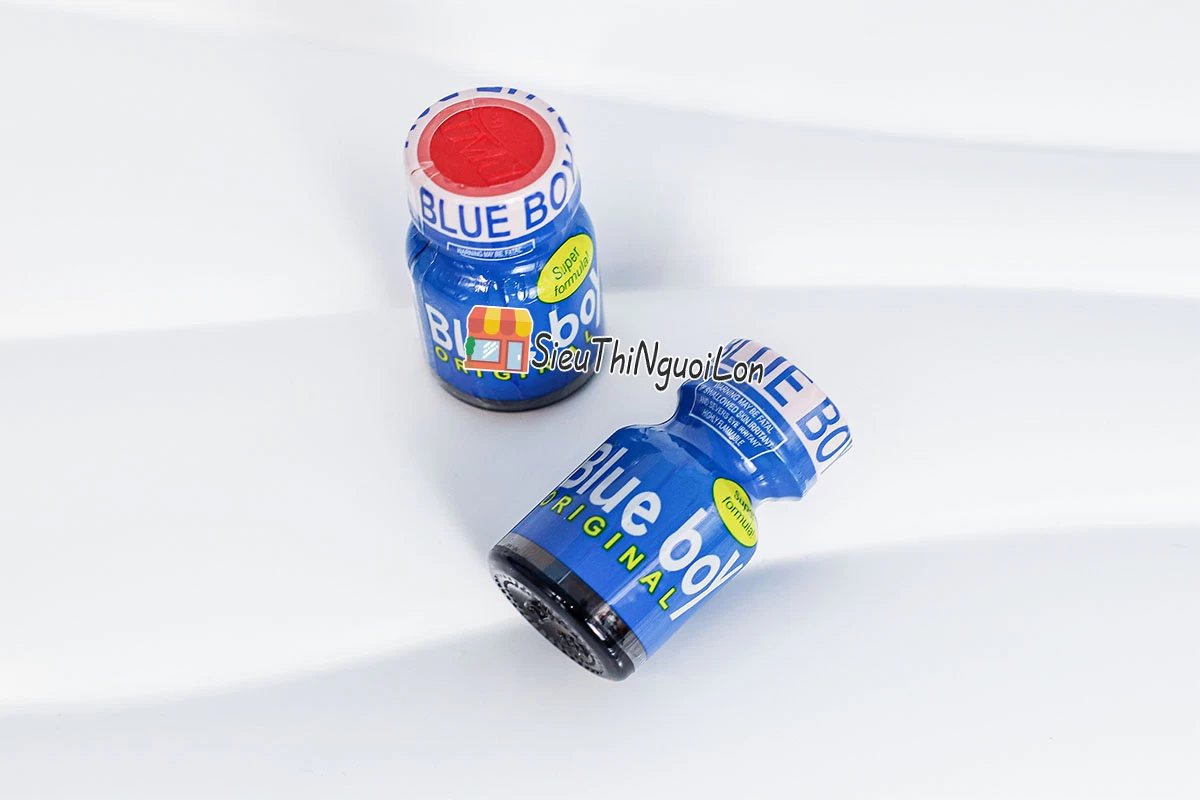 Chai hít Popper Blue Boy Original 10ml tăng cảm giác hưng phấn