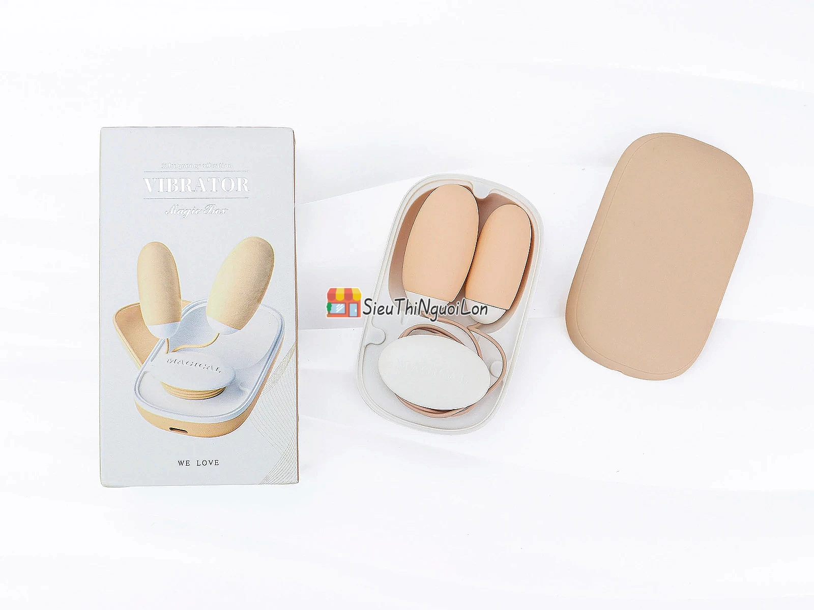 Trứng rung Vibrator Magic Box 2 đầu