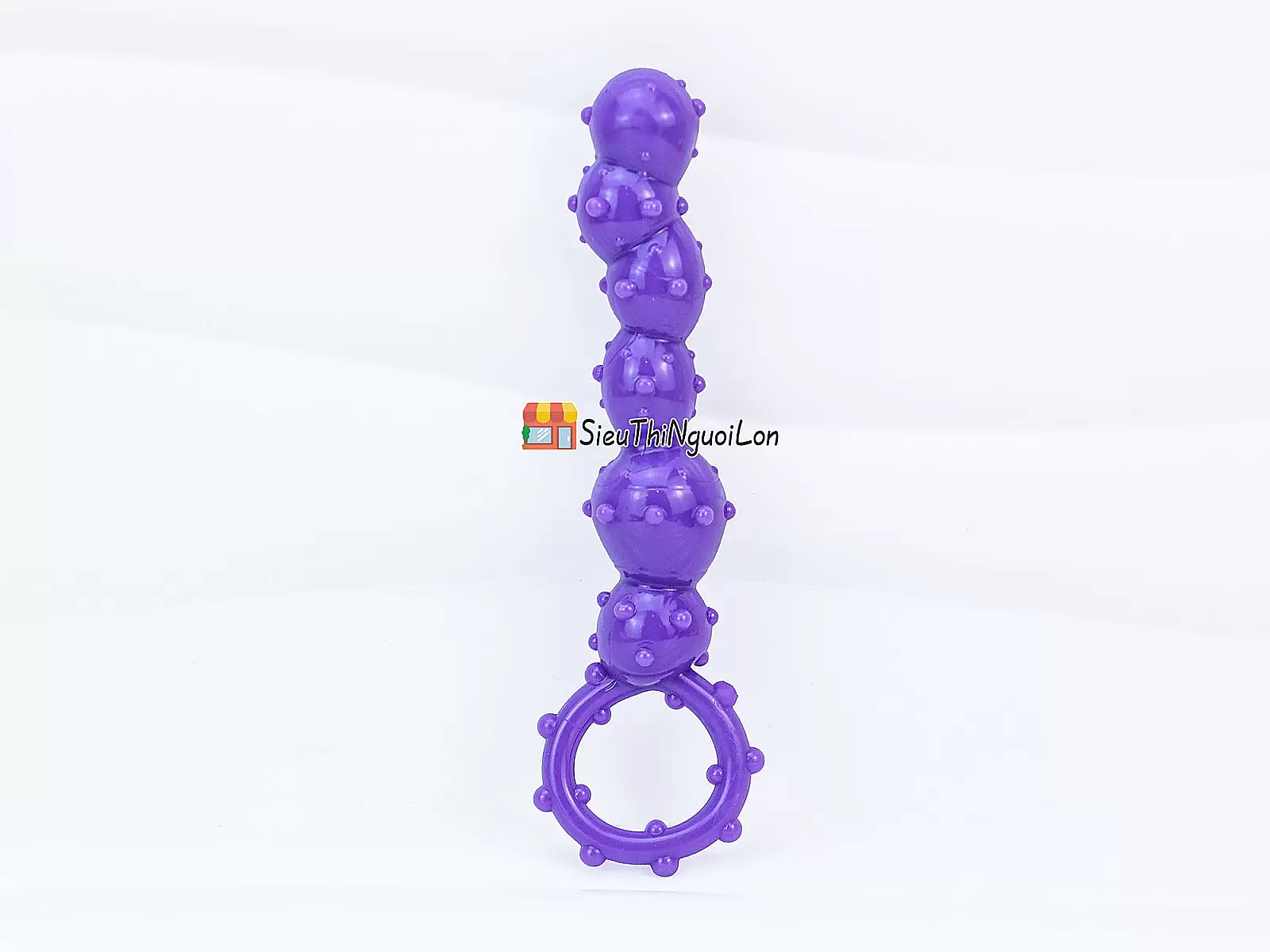 Đồ chơi kích hậu bi gai xoắn silicon