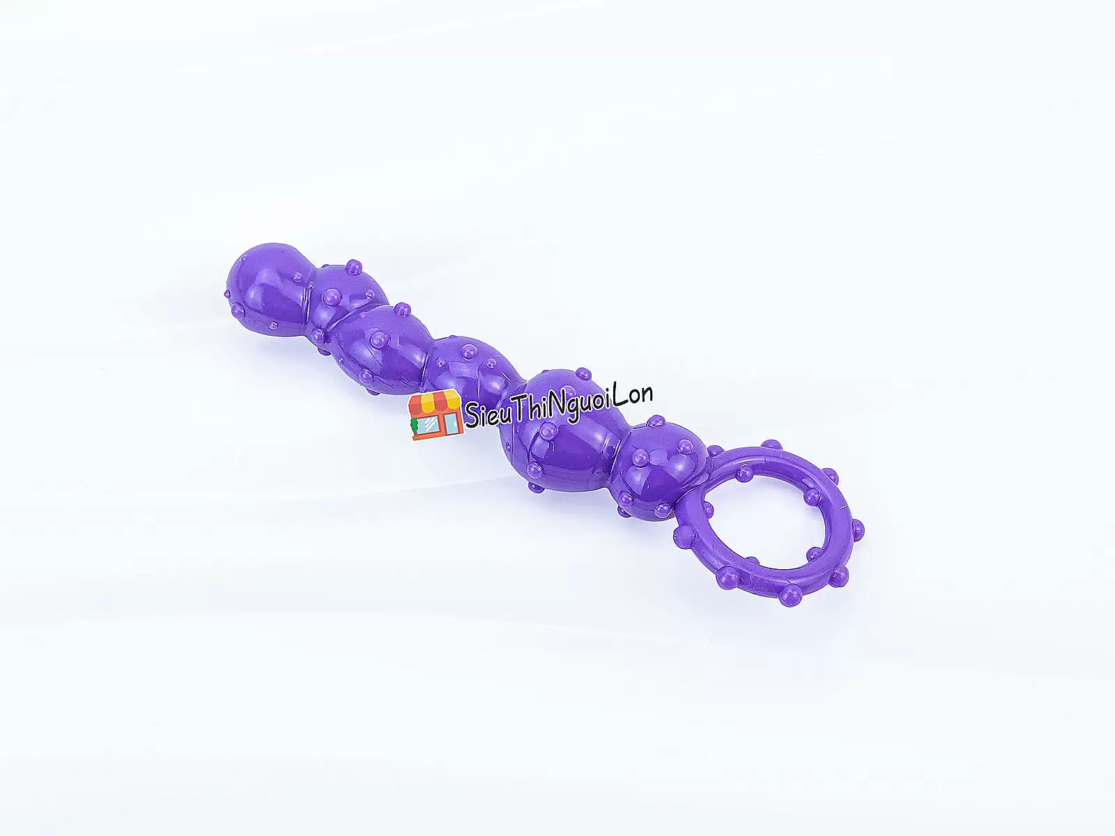 Đồ chơi kích hậu bi gai xoắn silicon