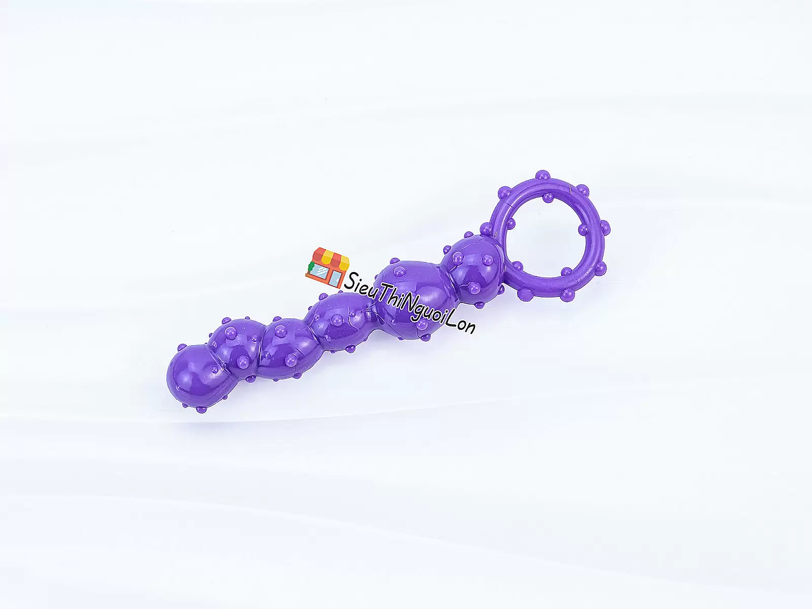 Đồ chơi kích hậu bi gai xoắn silicon
