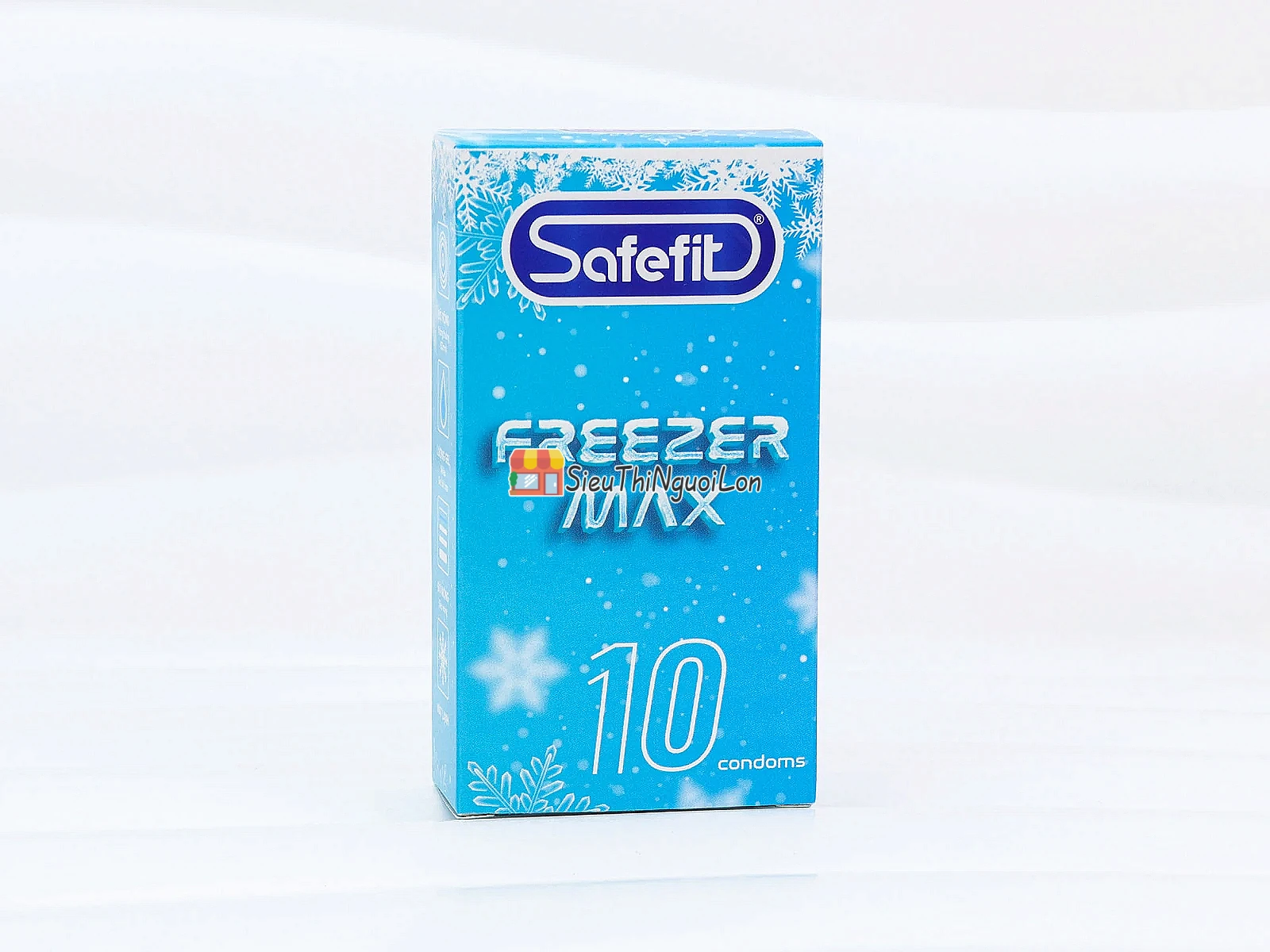 Bao cao su Safefit Freezer Max mát lạnh sảng khoái, tăng cảm giác khi yêu