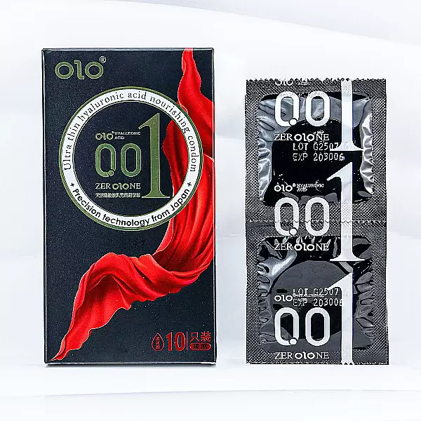 Bao cao su OLO Thin 001 Square Black