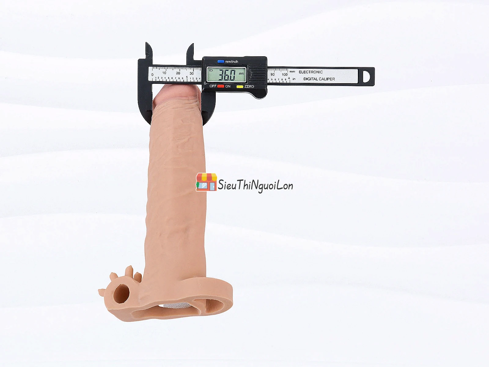 Bao cao su đôn dên Pleasure X-Tender có quai đeo rung gốc