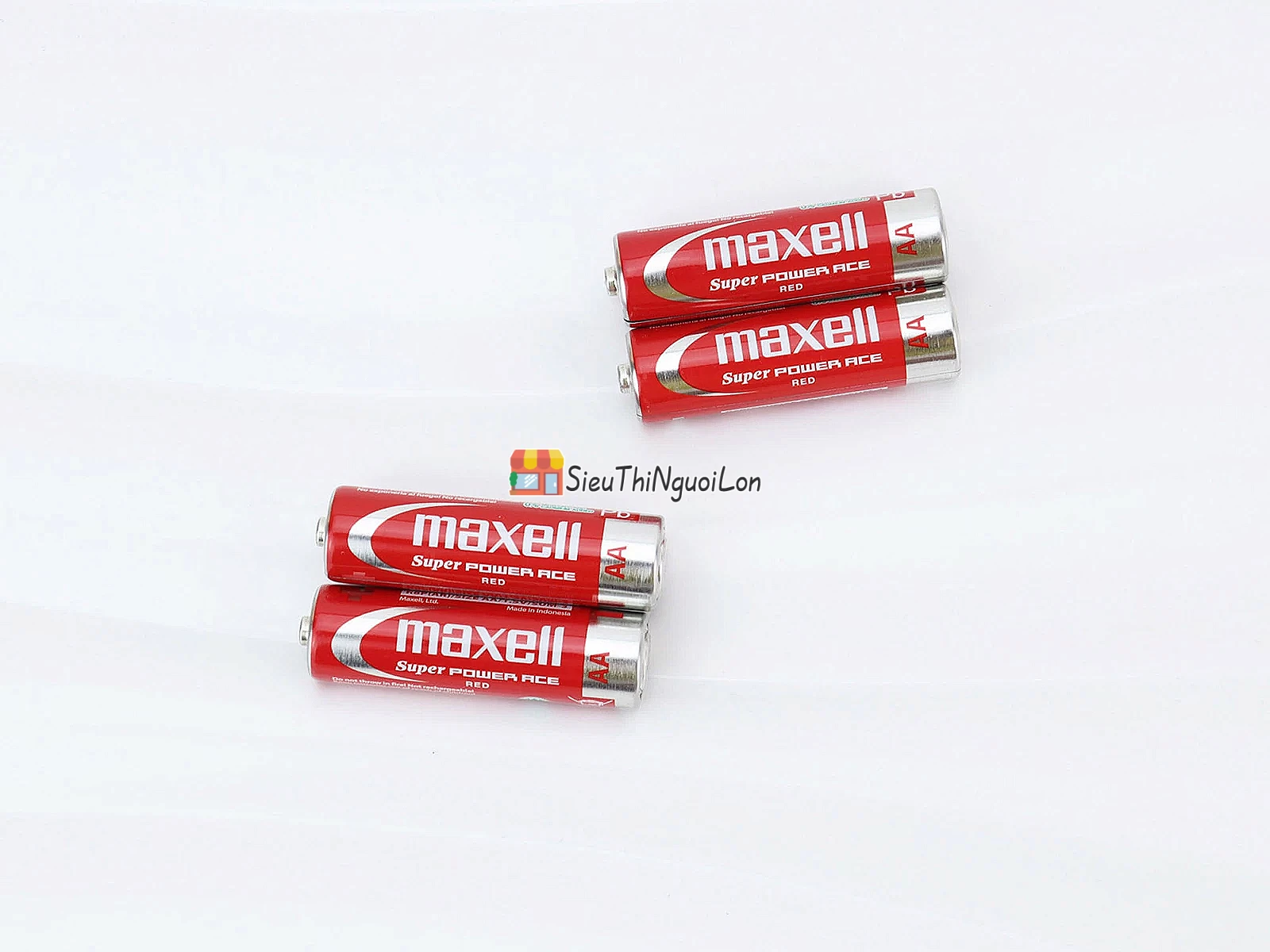 Vỉ 4 cục pin AA MAXELL
