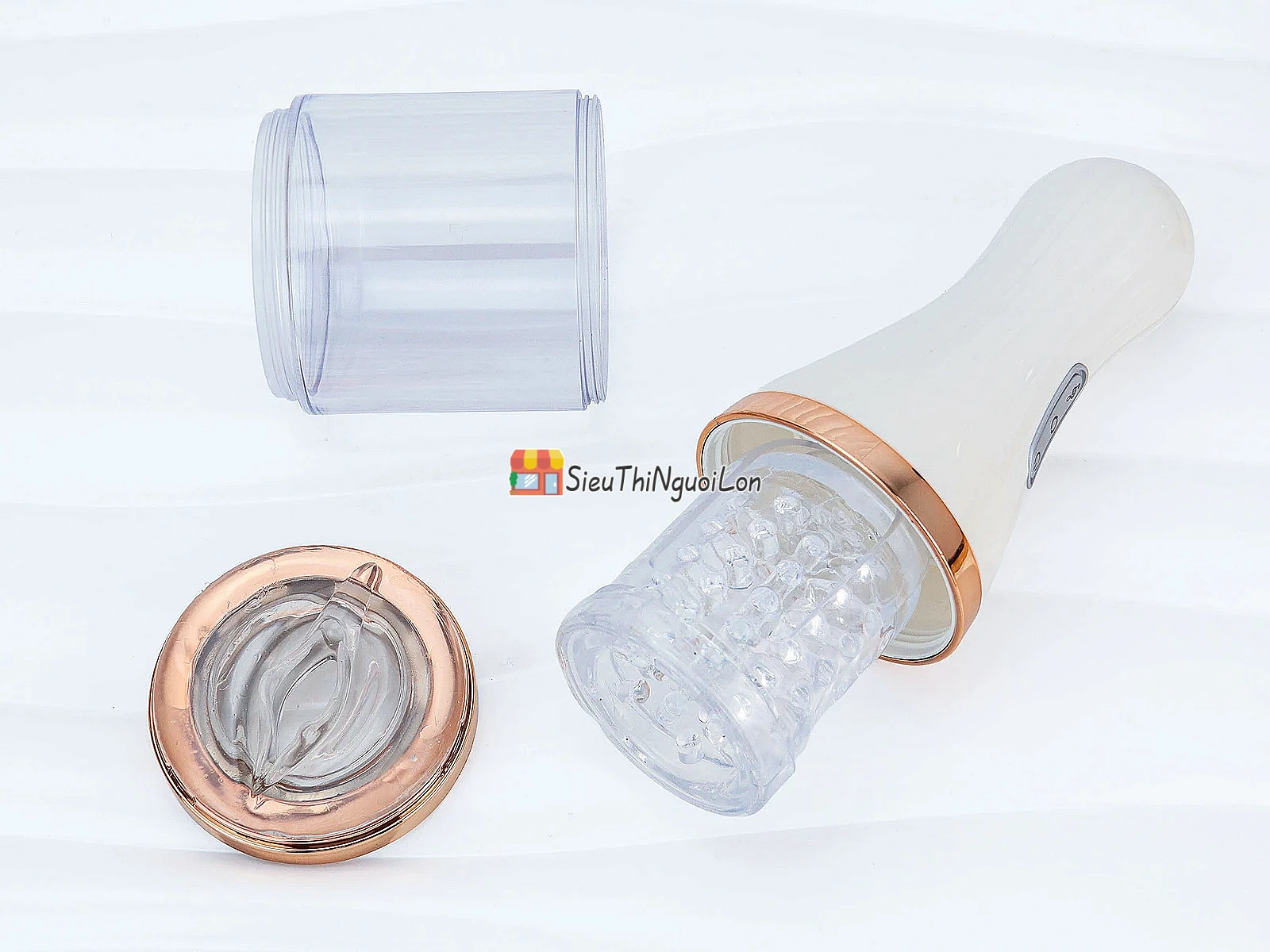 Máy thủ dâm âm đạo giả tự động Dibe xoay phát âm thanh