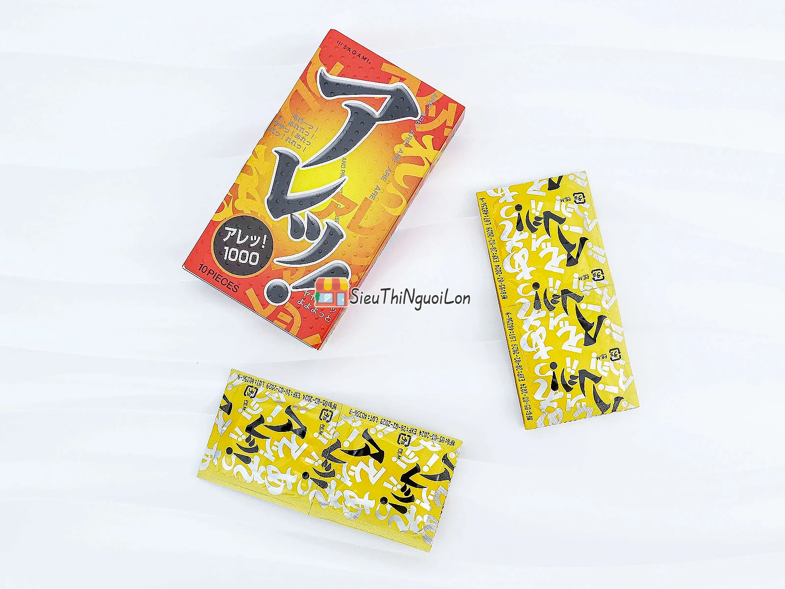 Bao cao su có gai Nhật Bản Sagami Xtreme ARE Siêu Mỏng 10 bao