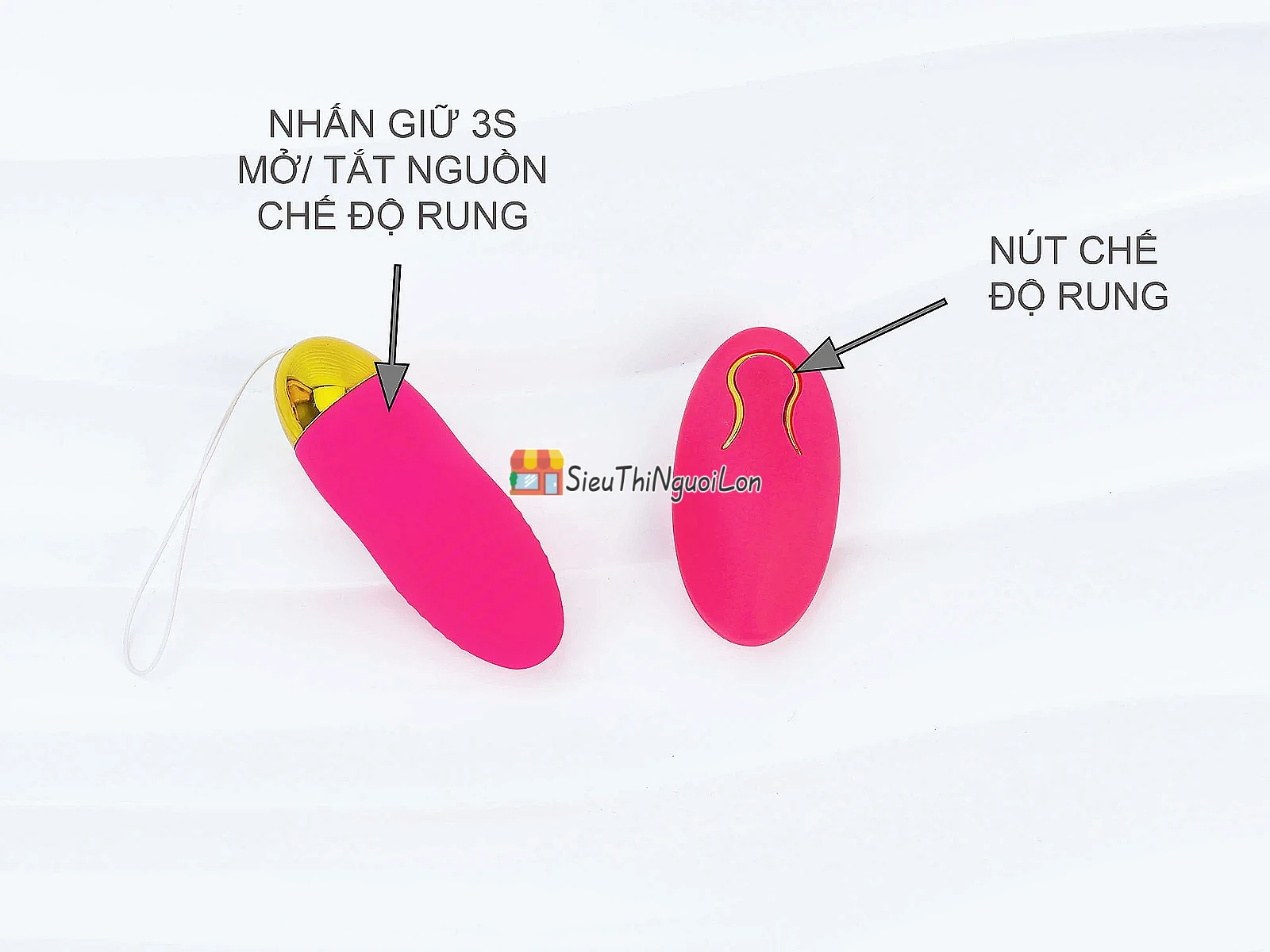 Quần dương vật giả rỗng ruột kèm trứng rung điều khiển từ xa