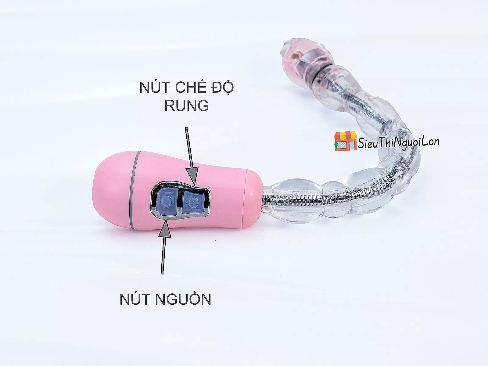 Kích thích hậu môn Distortion rung đa tần số pin sạc